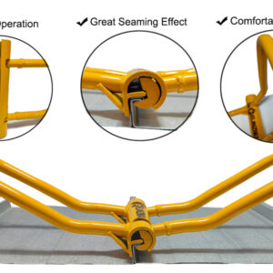 JIEXI-06 Pro Standing Seam Hand Seamer — Crisp 90° Seams, Rust-Resistant Build, Top Choice for Roofers
